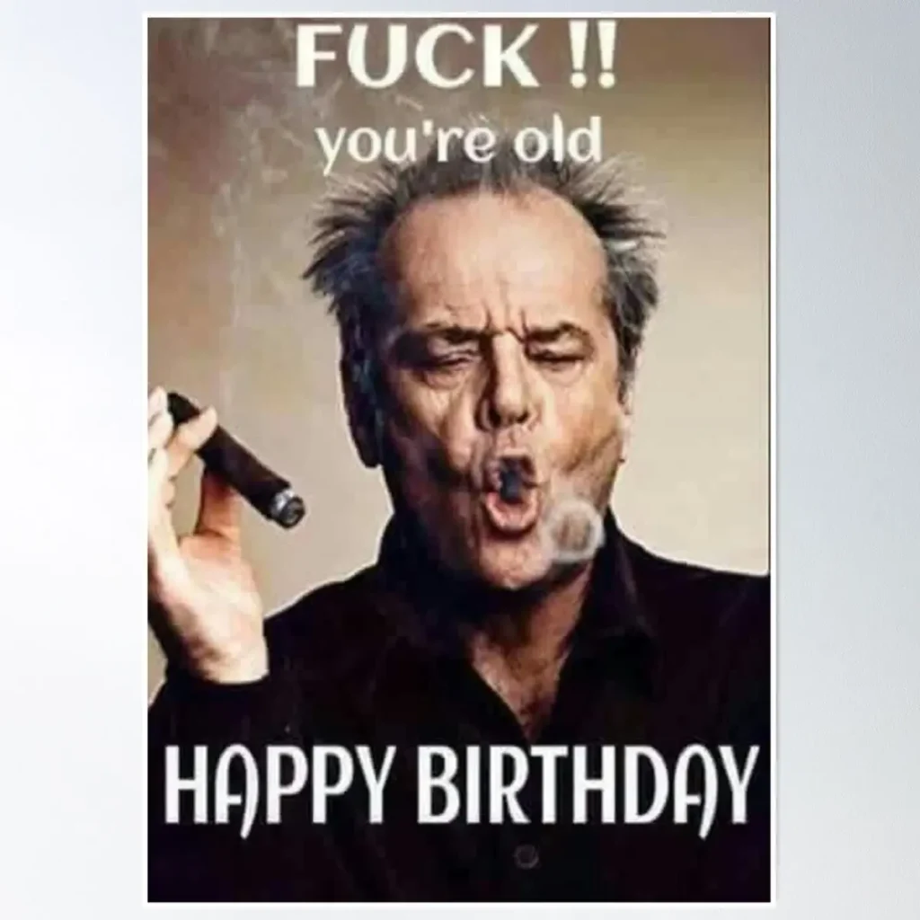 funny happy birthday meme for him