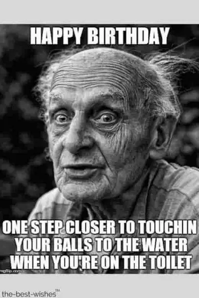 happy birthday funny meme for him